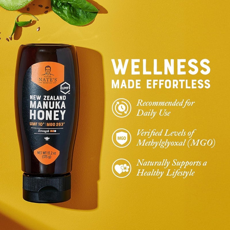 Nature Nate's Raw Manuka Honey MGO 263+ - Image 3
